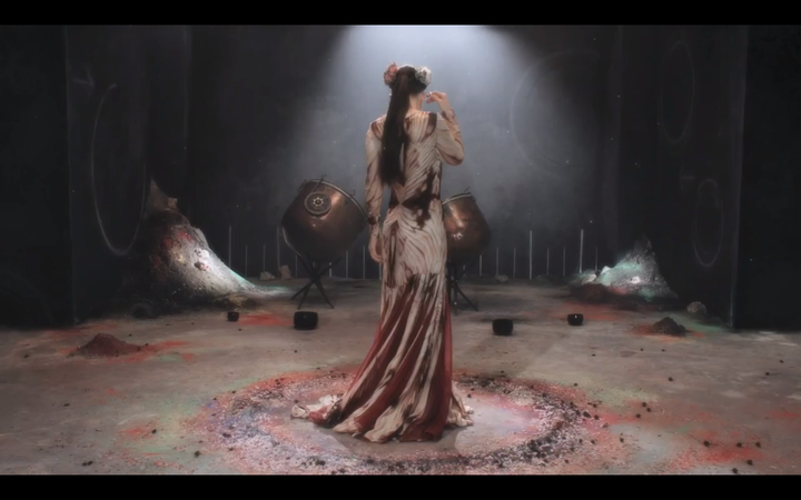 Alpines Wear Georgia Hardinge in their Music Videos