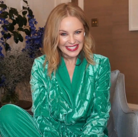 Kylie Minogue wears The Voltage Suit