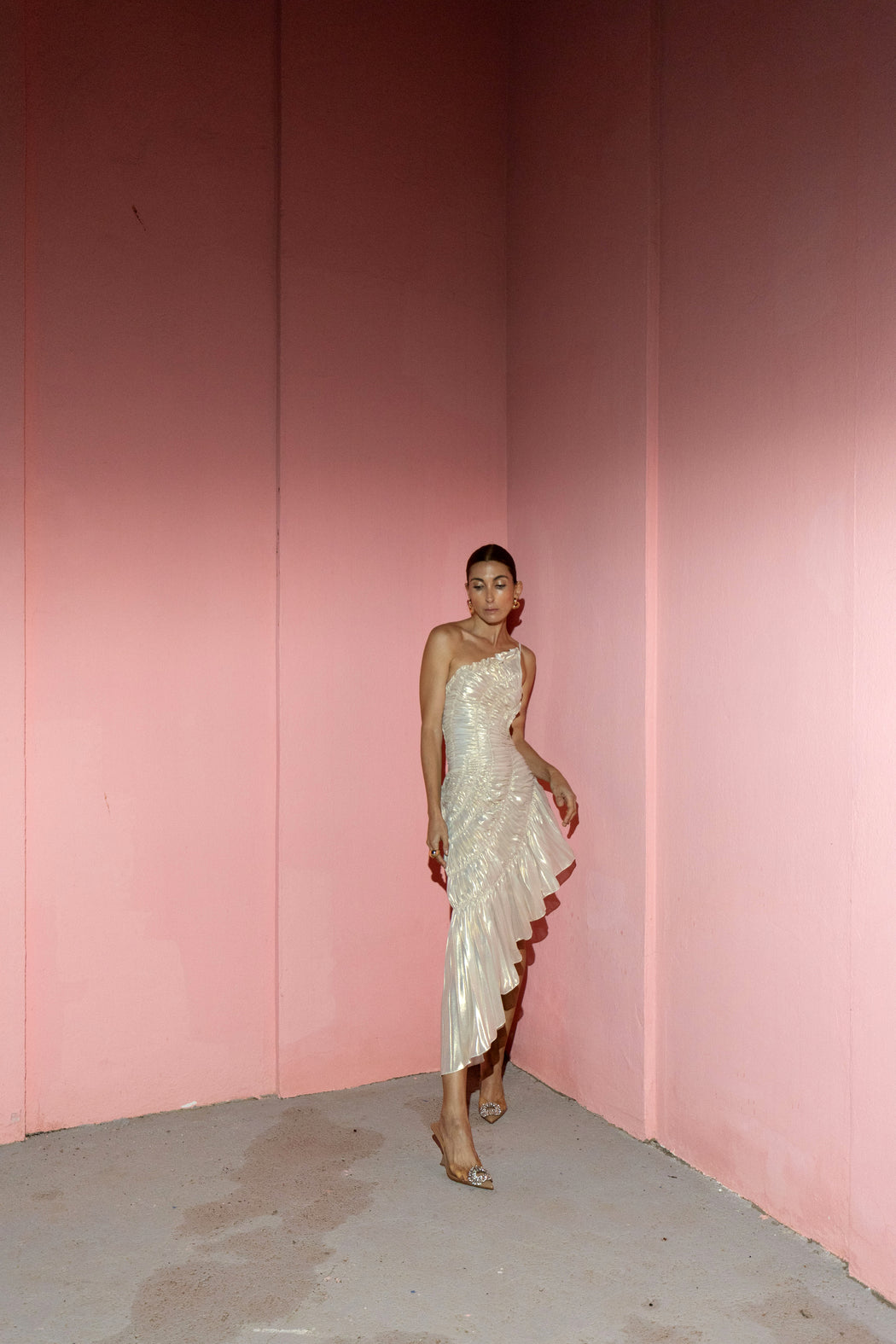 Impression Dress Metallic