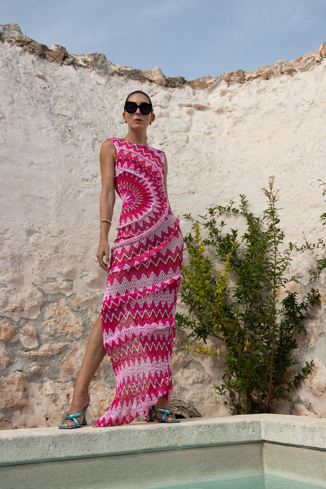 Labyrinth Dress Floor Length