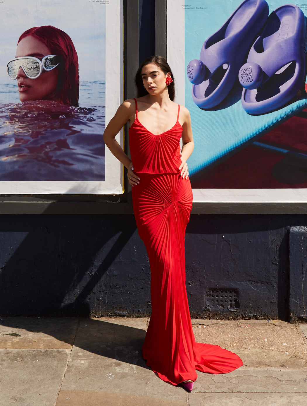 Dazed Dress Floor Length - SAMPLE