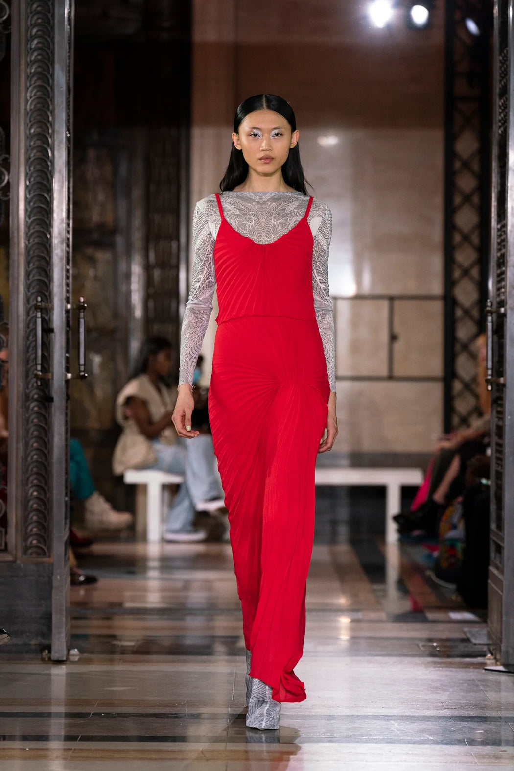 Dazed Dress Floor Length - SAMPLE