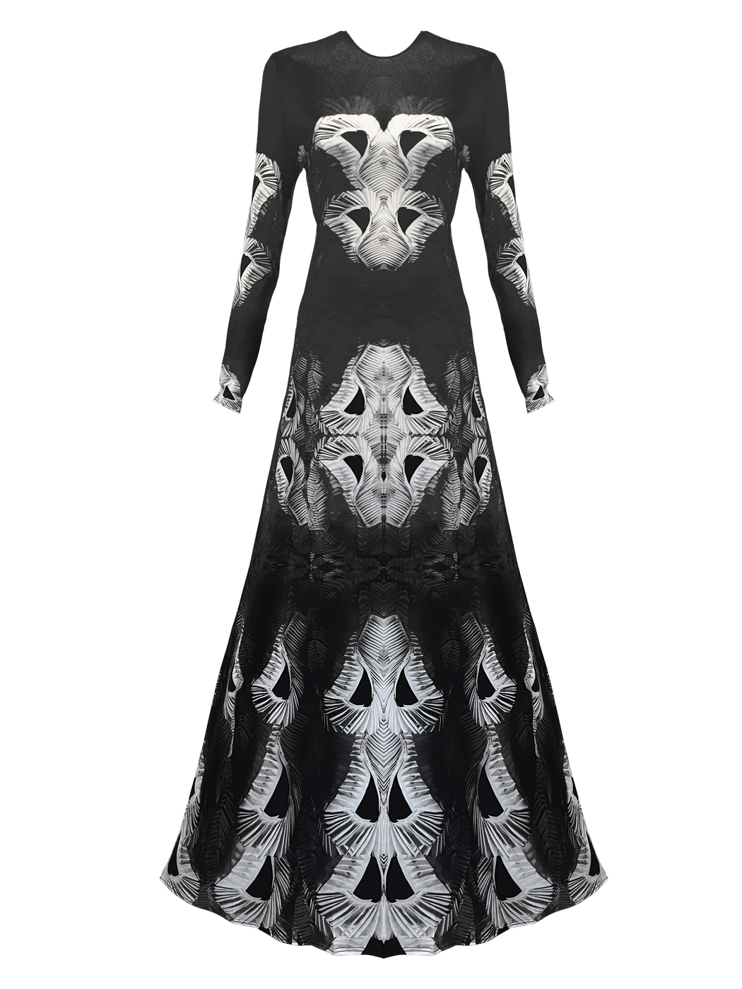 Shudder Dress Floor Length - SAMPLE