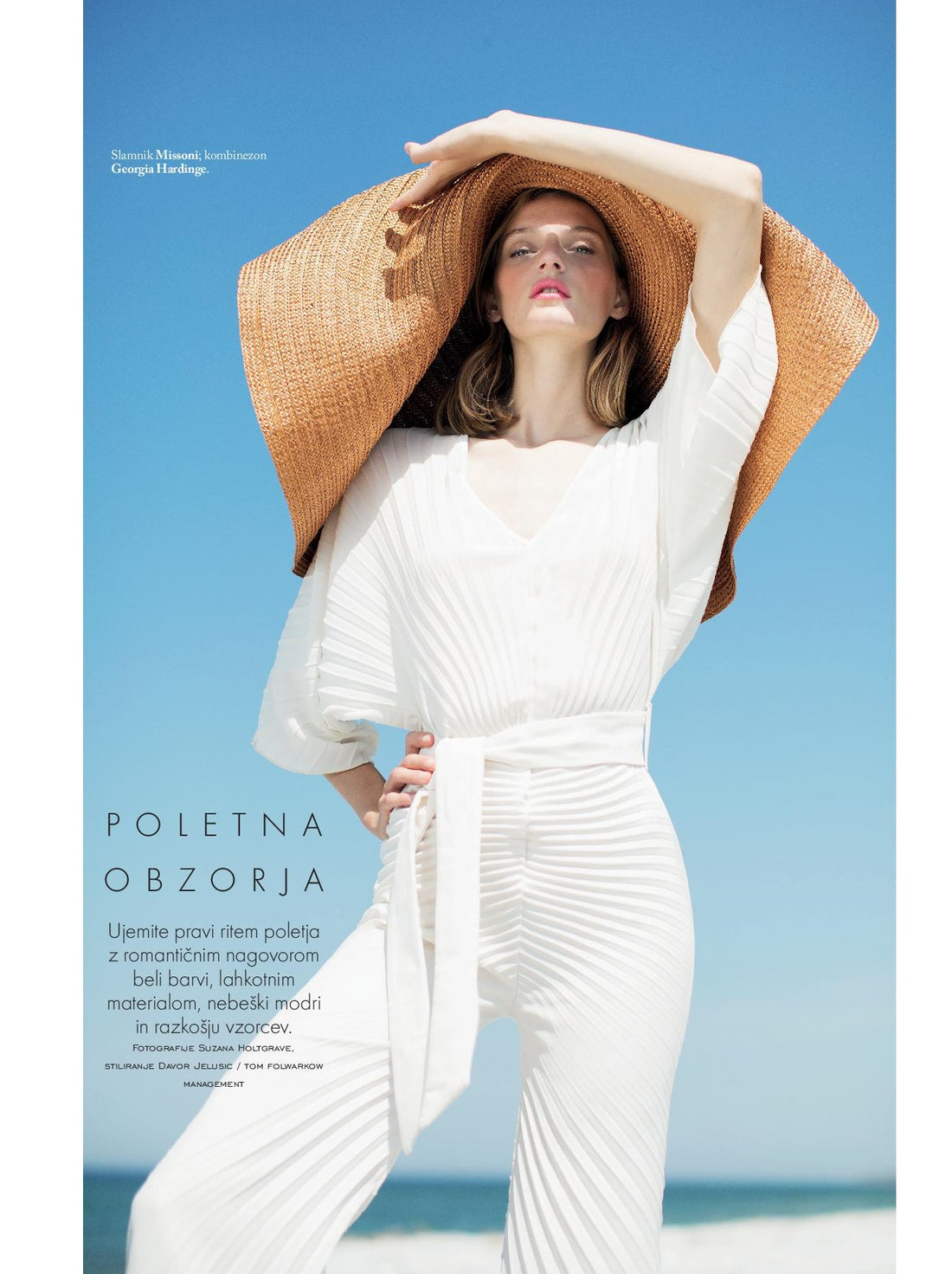 SS18 Tropic Jumpsuit featured by ELLE Slovenia