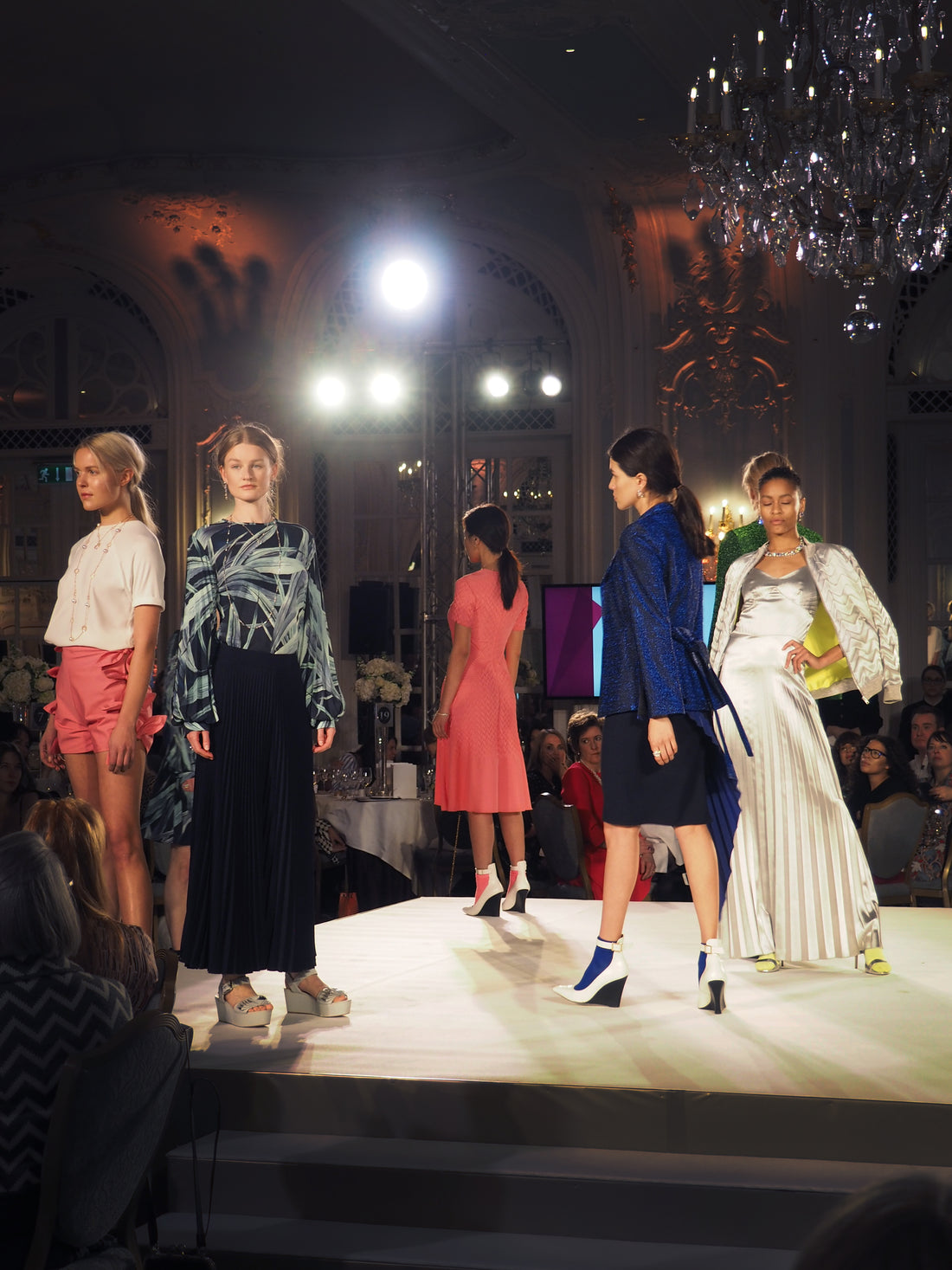 Georgia Hardinge X Boodles Jewellery show for 'Trust in Fashion' Charity Event