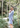 Mariko Kuo wears AW18 Ocular Wrap Dress