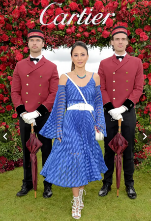 Spotted in GH at the Cartier Queen's Polo 2019