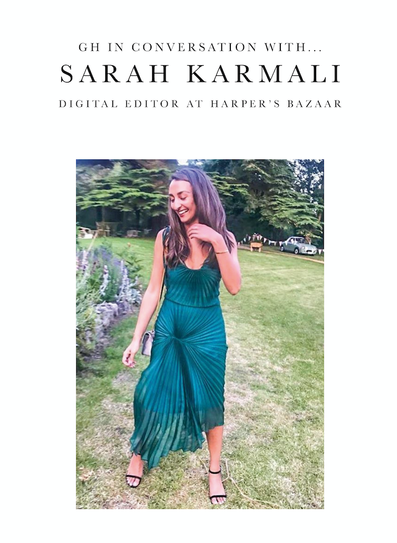 GH In Conversation With... Sarah Karmali