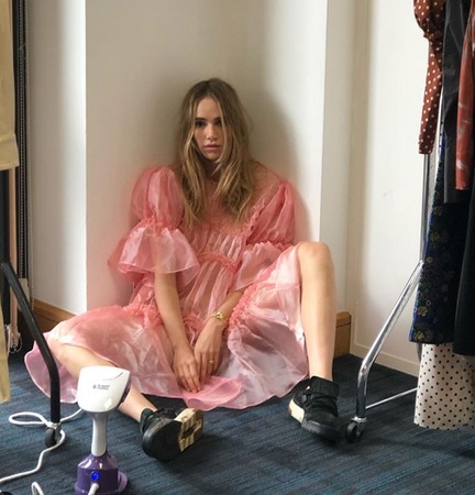 Suki Waterhouse wears SS20 Starlet Dress