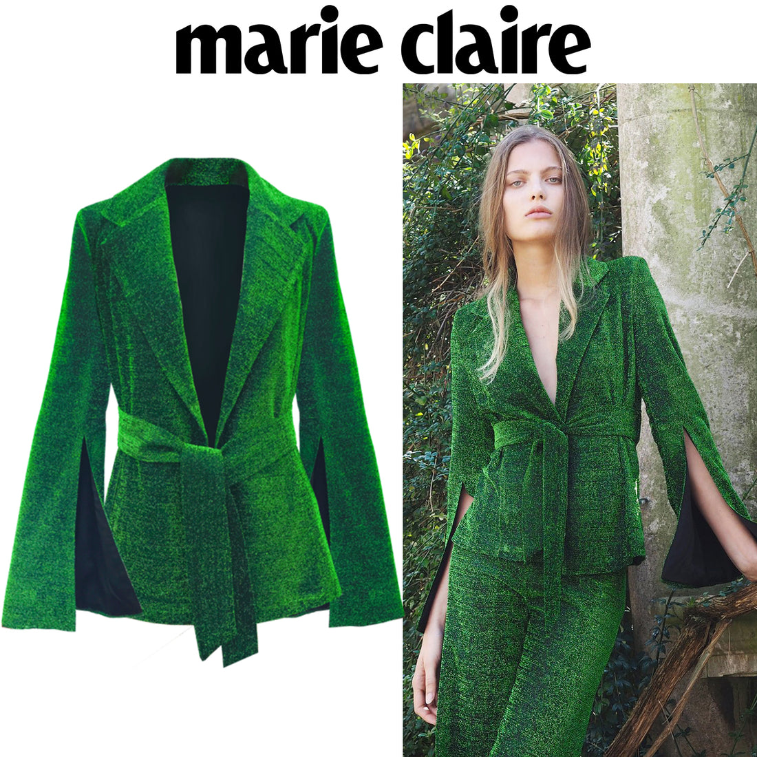 SS18 Palm Blazer featured on Marie Claire's Hot List
