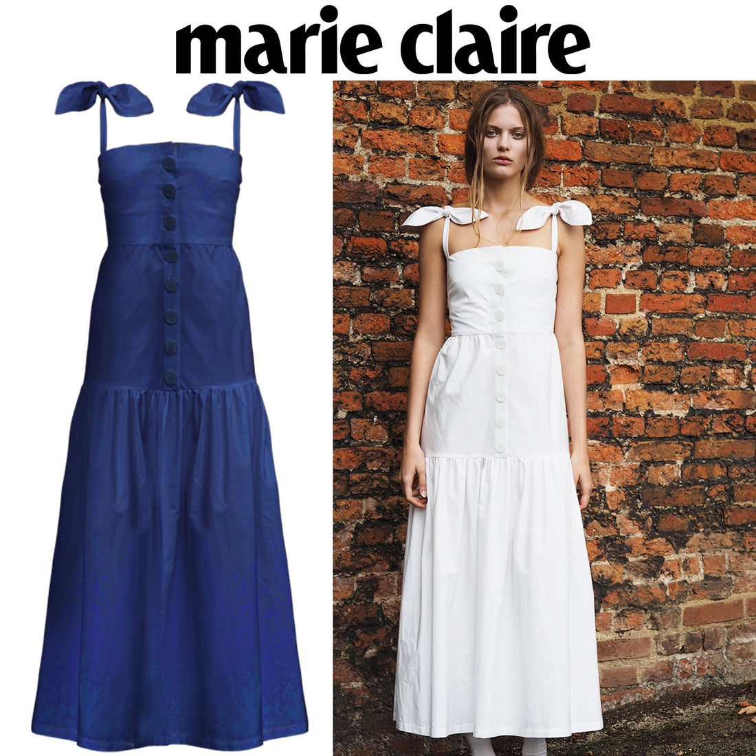 SS18 Primrose Dress featured by Marie Claire UK