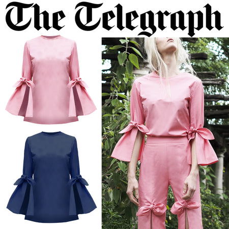 SS18 Palm Blouse featured by Telegraph.co.uk