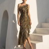 Impression Dress Metallic
