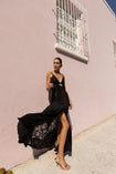 Trace Dress Floor Length