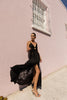 Trace Dress Floor Length