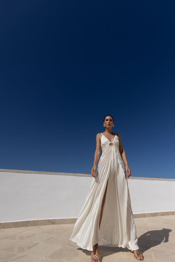 Trace Dress Floor Length