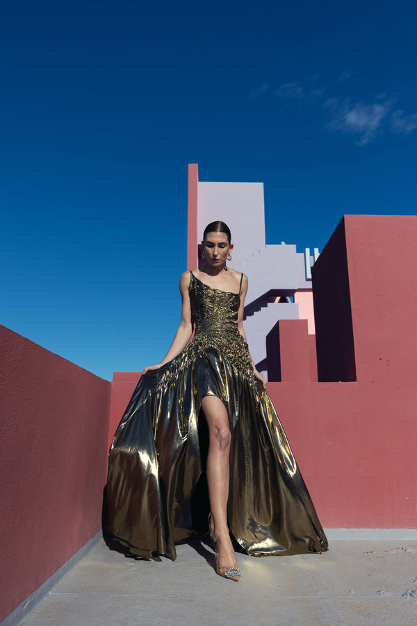 Eclipse Dress Floor Length