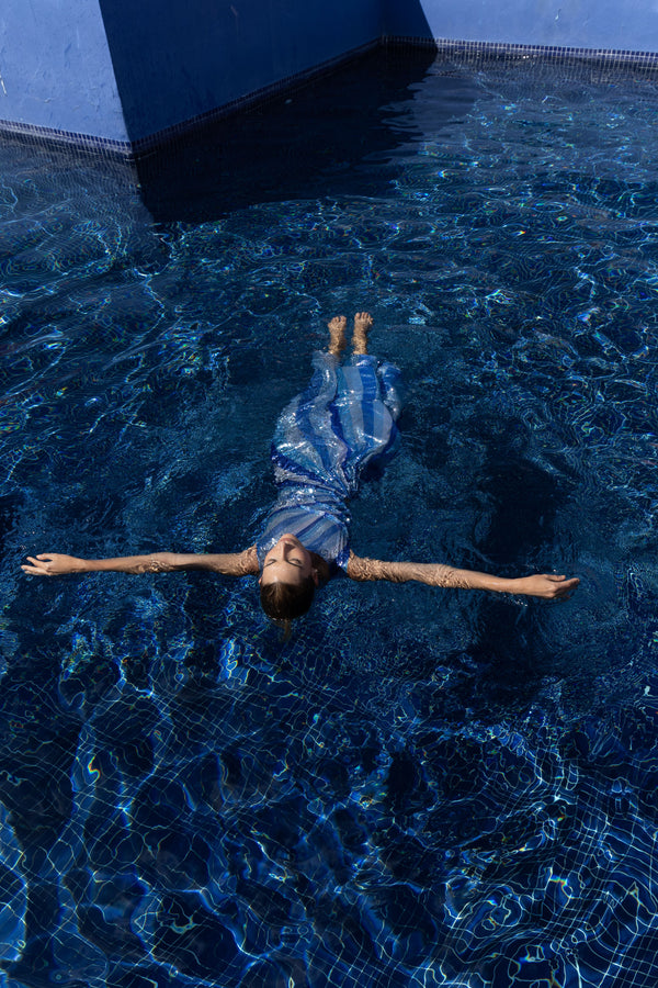 Spectrum Dress Floor Length