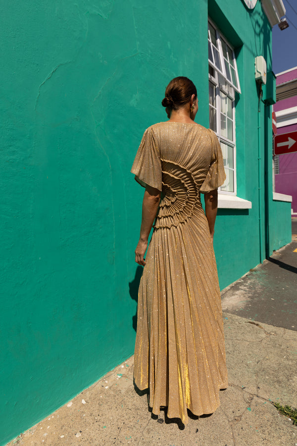 Solarize Dress Floor Length