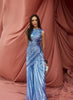 Fossil Dress Floor Length Metallic