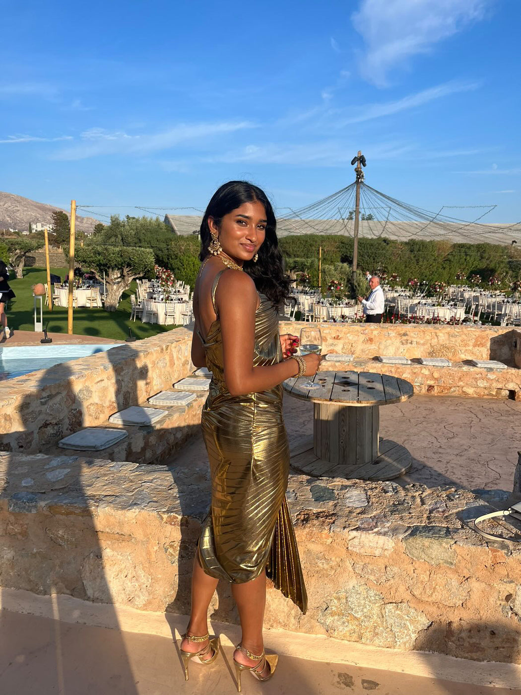 Dazed Dress ULTRA Metallic - SAMPLE