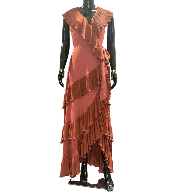 Ayla Wrap Maxi Dress - SAMPLE