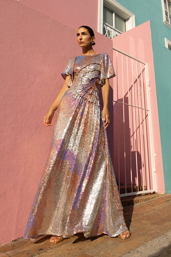 Cosmic Dress Floor Length