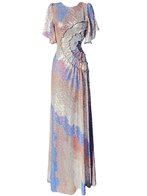 Cosmic Dress Floor Length