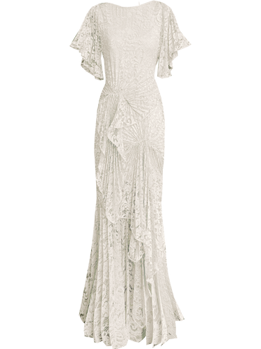 Cascade Dress Floor Length