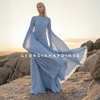 Waterfall Dress Floor Length