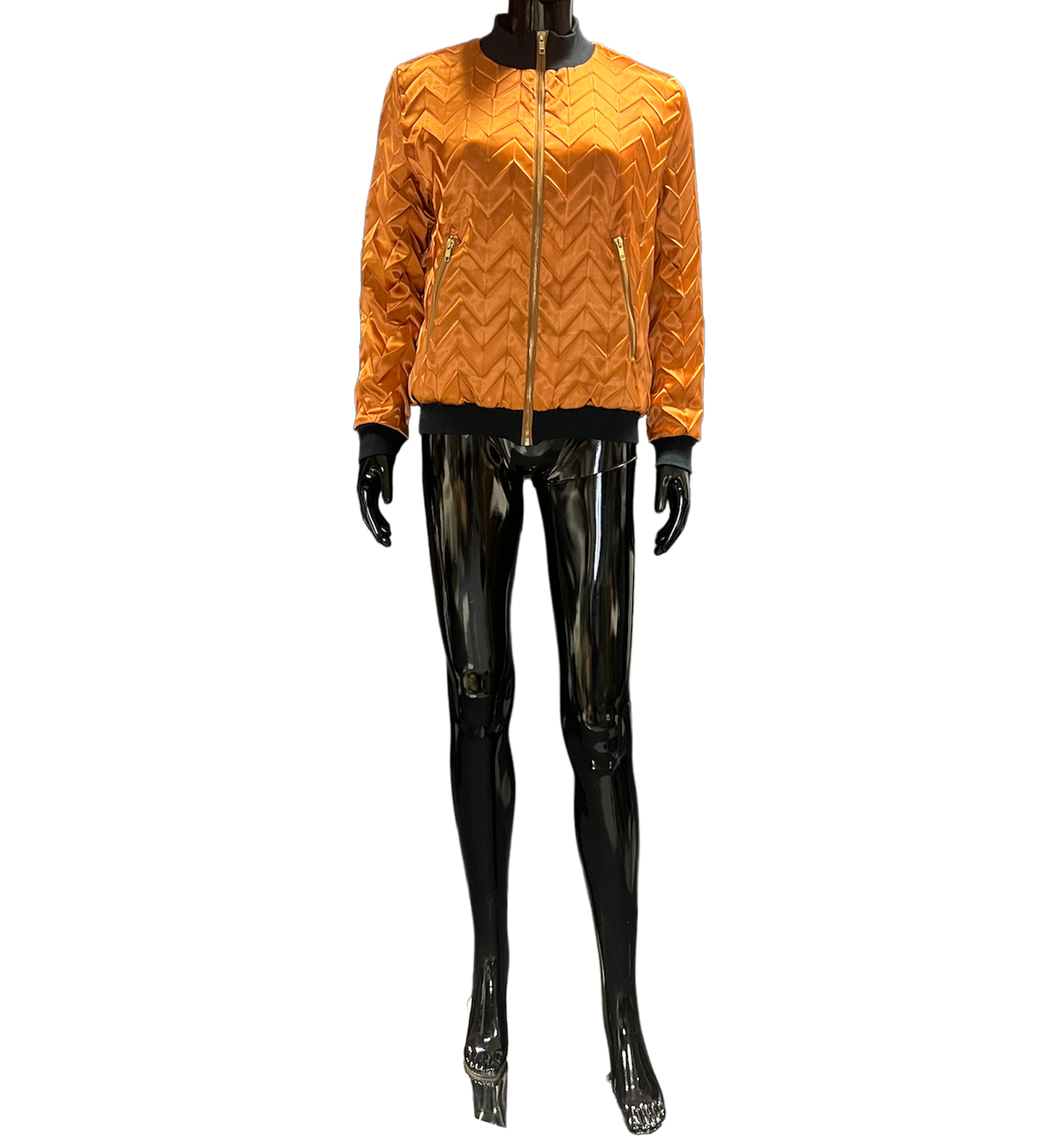 Electrum Bomber Jacket - SAMPLE