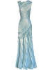 Fossil Dress Floor Length Metallic - SAMPLE