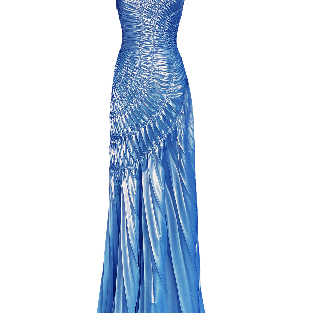 georgia hardinge fossil shirred metallic chiffon maxi dress Georgia Hardinge - Shop
