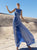 Fossil Dress Floor Length Metallic