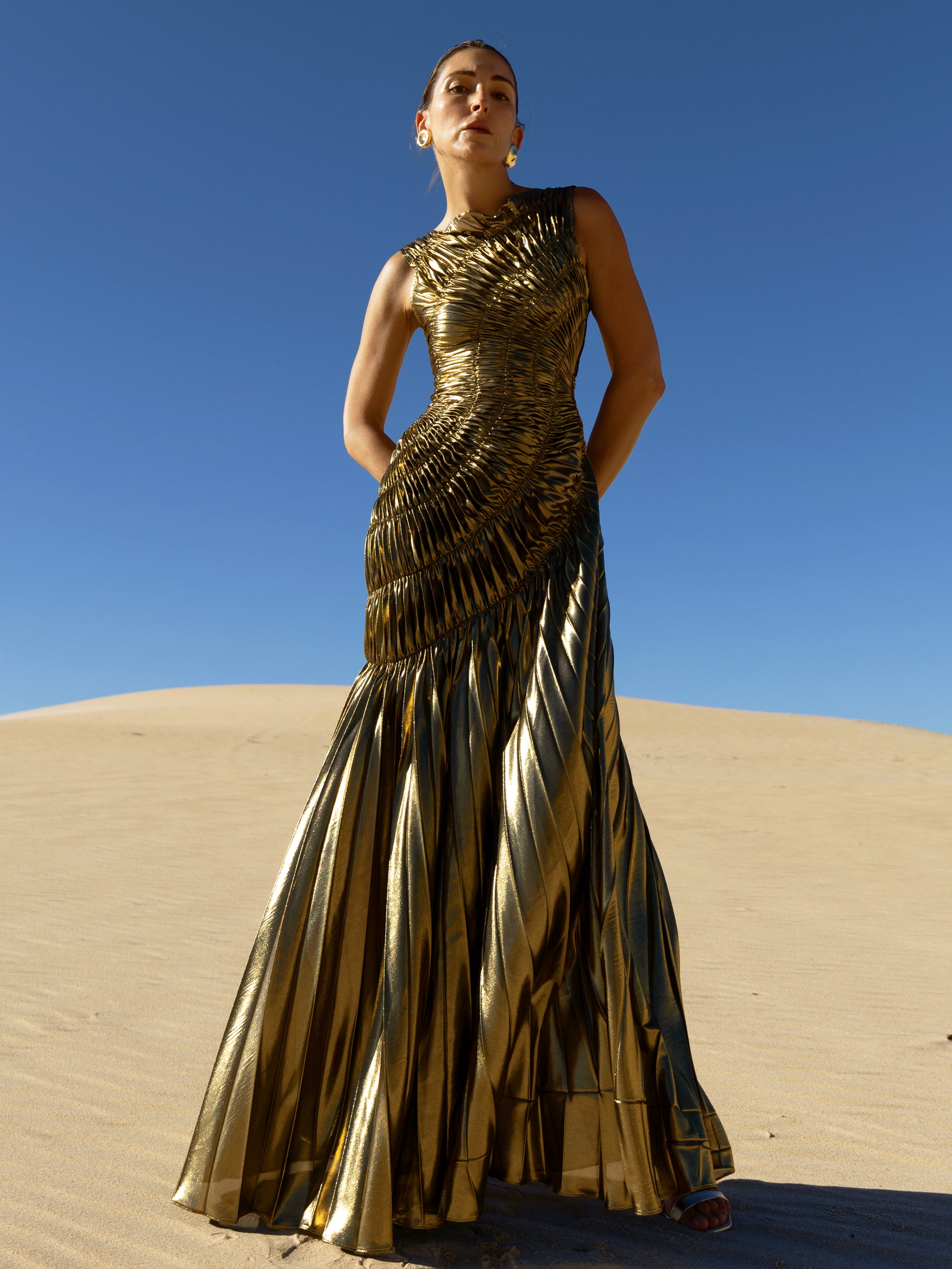 slim fit dress slacks Shop - Fossil Dress Floor Length Metallic