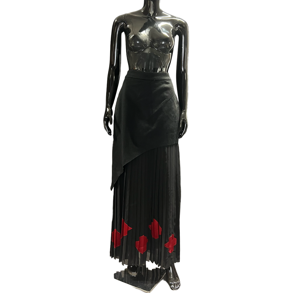 Fragment Skirt Floor Length - SAMPLE