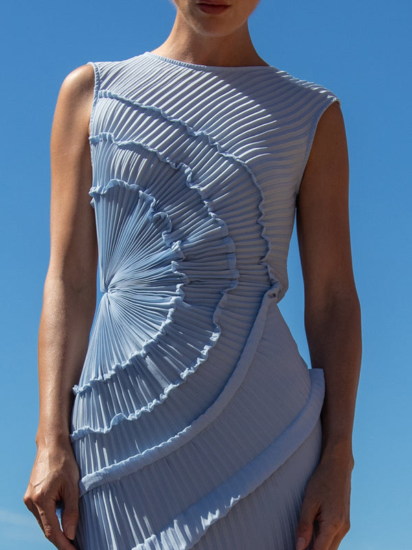 Georgia Hardinge - Shop - Opal Dress Floor Length UK16 / Pale Blue Georgia Hardinge - Shop - Opal Dress Floor Length UK16 / Pale Blue