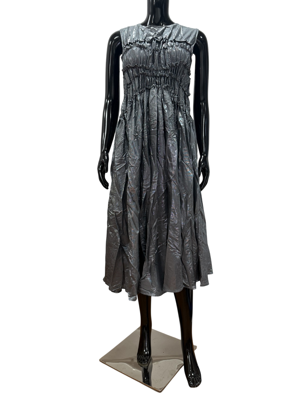 MTC Metallic Elastic Dress - SAMPLE