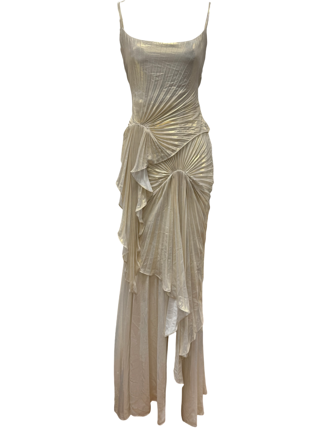Torrent Dress Floor Length Metallic- SAMPLE