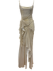 Torrent Dress Floor Length Metallic- SAMPLE
