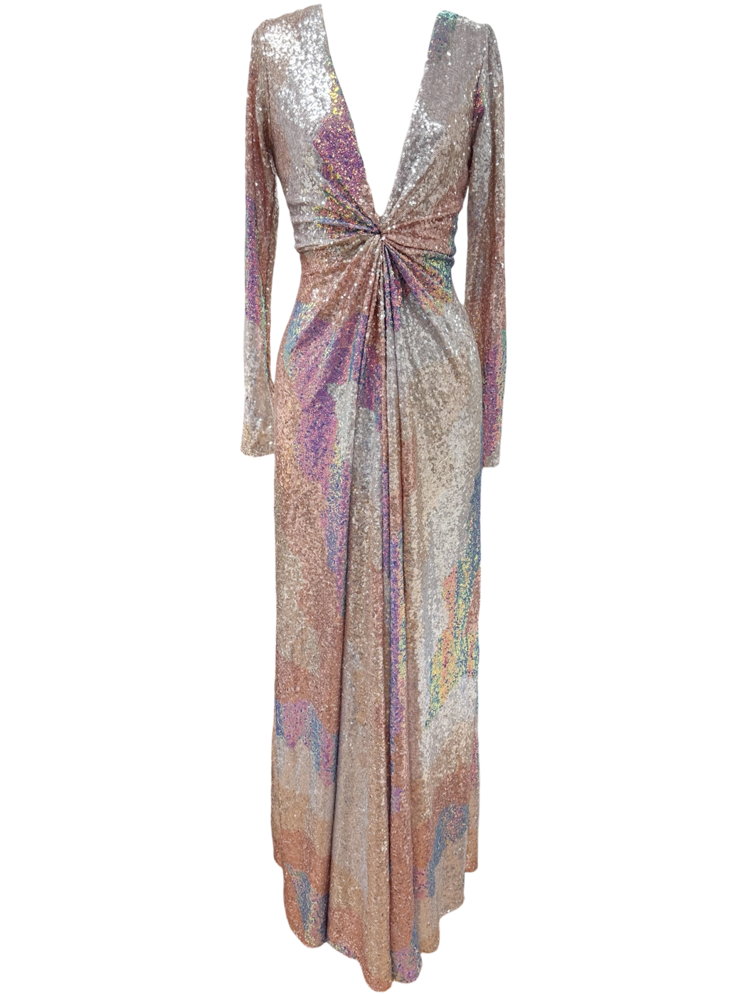 Orbit Dress Floor Length - SAMPLE