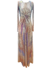 Axis Dress Floor Length - SAMPLE