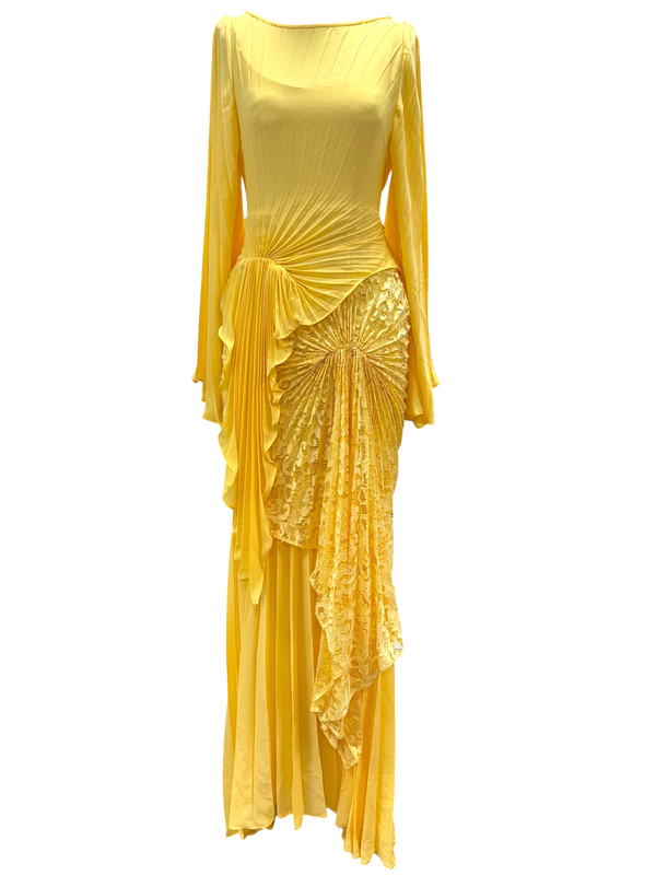 Wave Dress Floor Length - SAMPLE