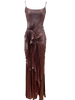 Torrent Dress Floor Length Metallic - SAMPLE