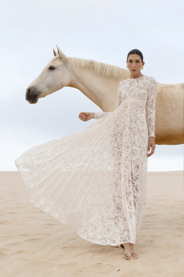 Saturn Dress Floor Length