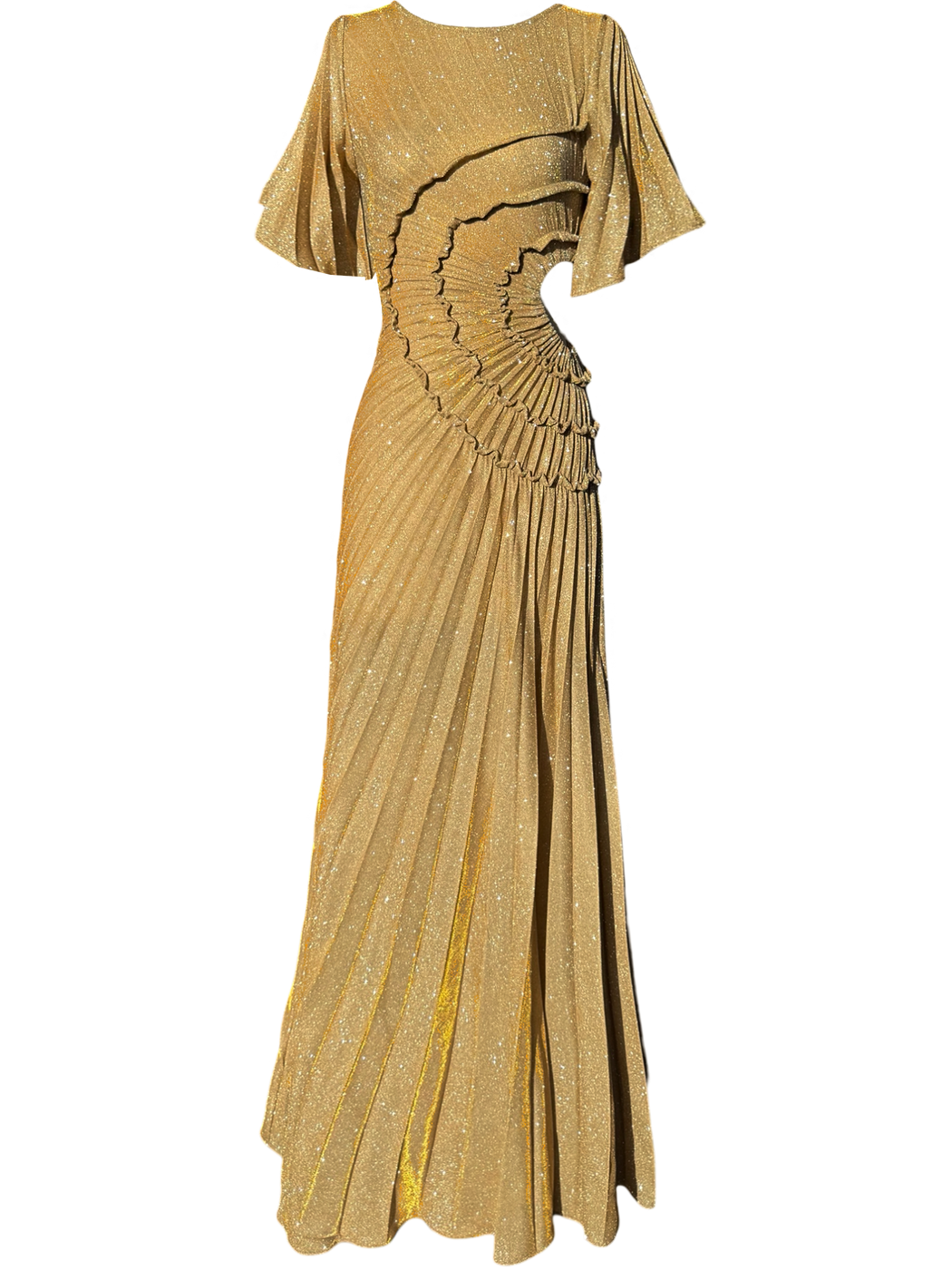 Solarize Dress Floor Length