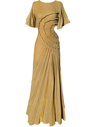 Solarize Dress Floor Length