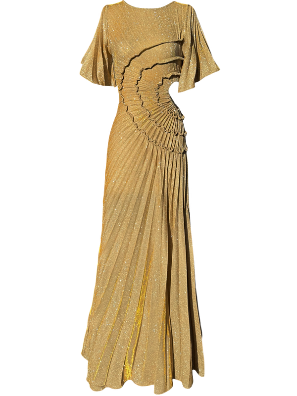 Solarize Dress Floor Length