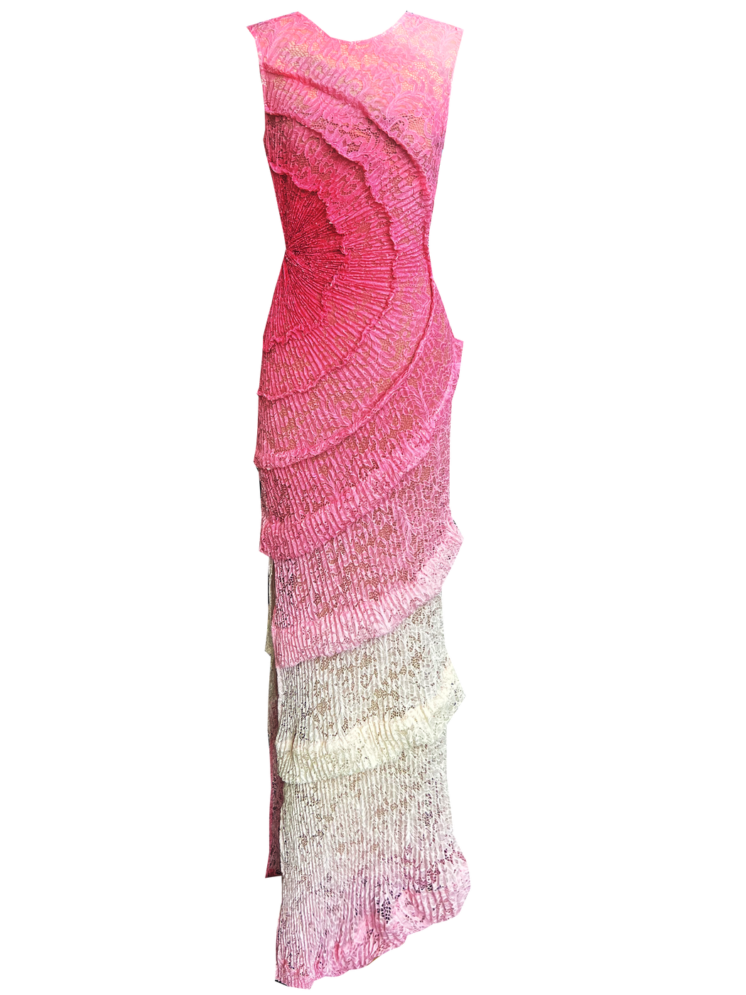 Spiral Dress Floor Length