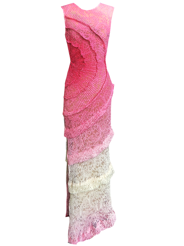 Spiral Dress Floor Length